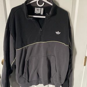 Adidas Quarterzip Colorblock Sweatshirt